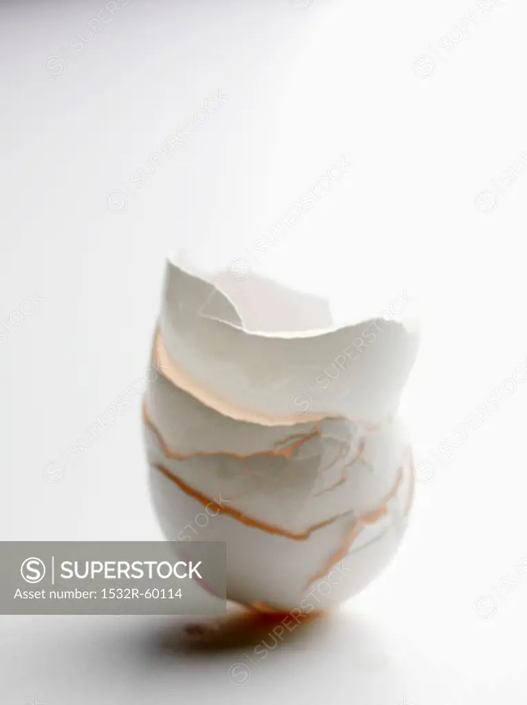 A stack of egg shells