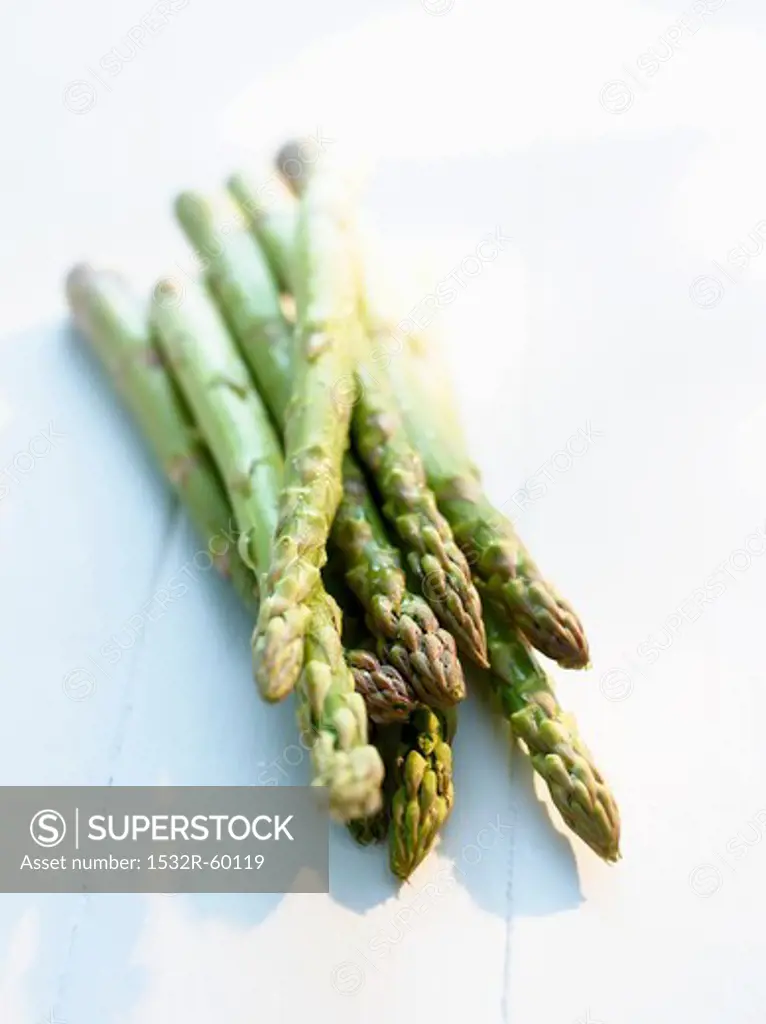 Fresh green asparagus