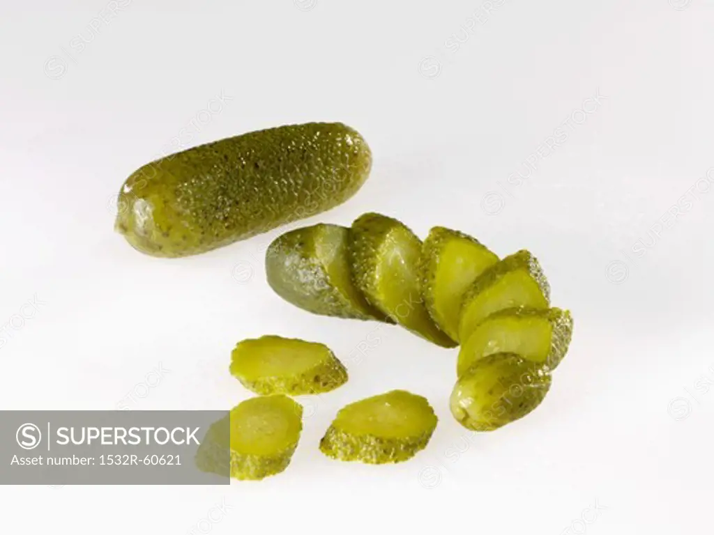 Pickles, whole and sliced