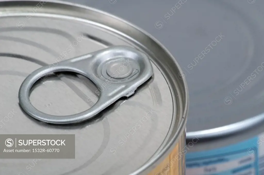 A tin can with a ring pull