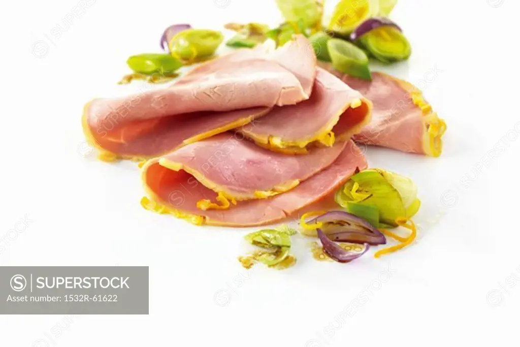 St. Clements ham, sliced