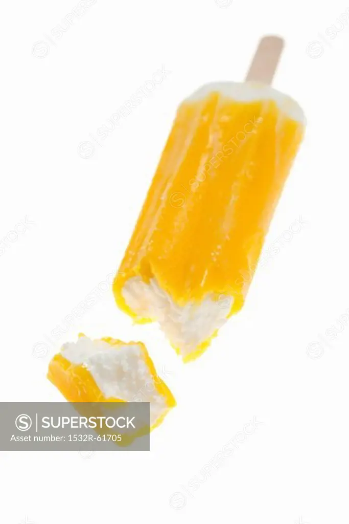Orange-vanilla ice cream