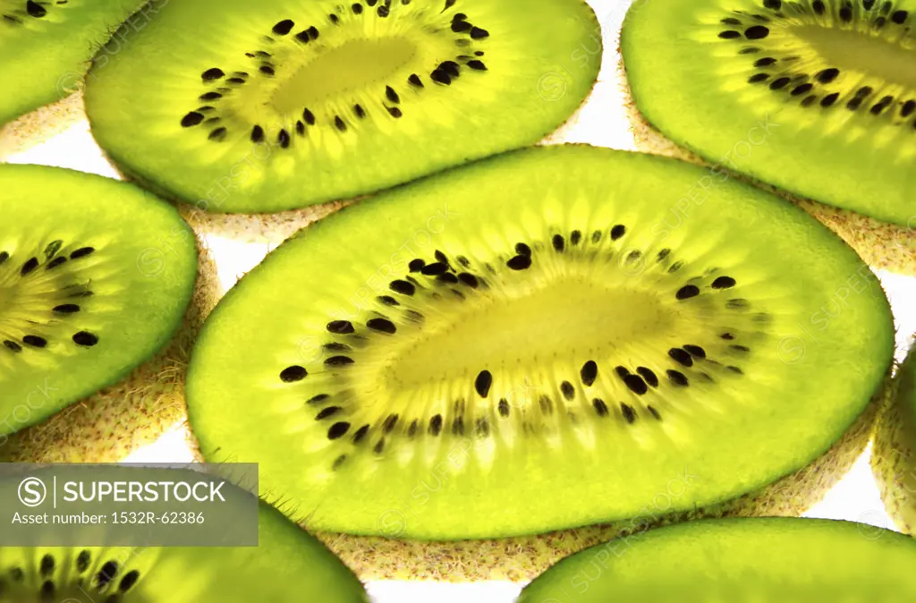 Kiwi fruit slices