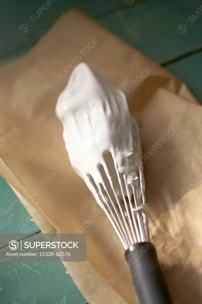 Meringue on a Whisk