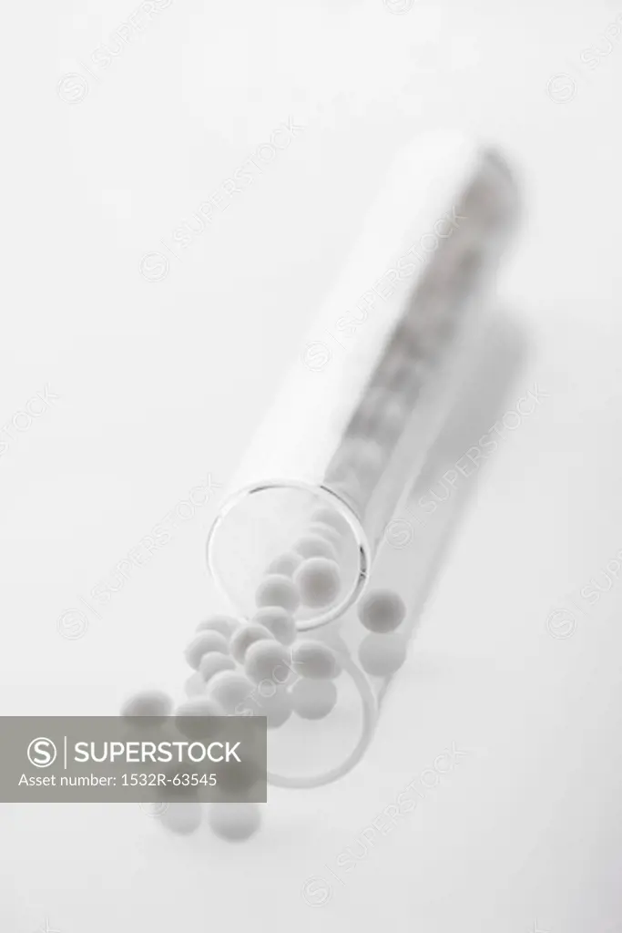 A tube of globules