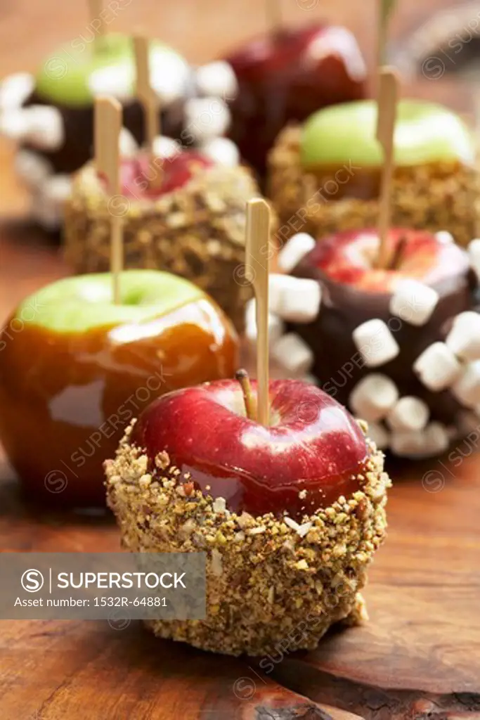 Assorted Candy Apples