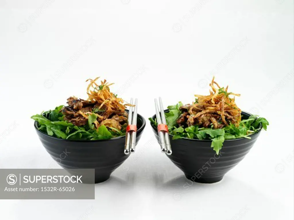 Asian beef salad