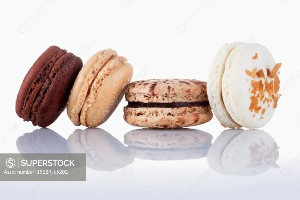 Four different macaroons