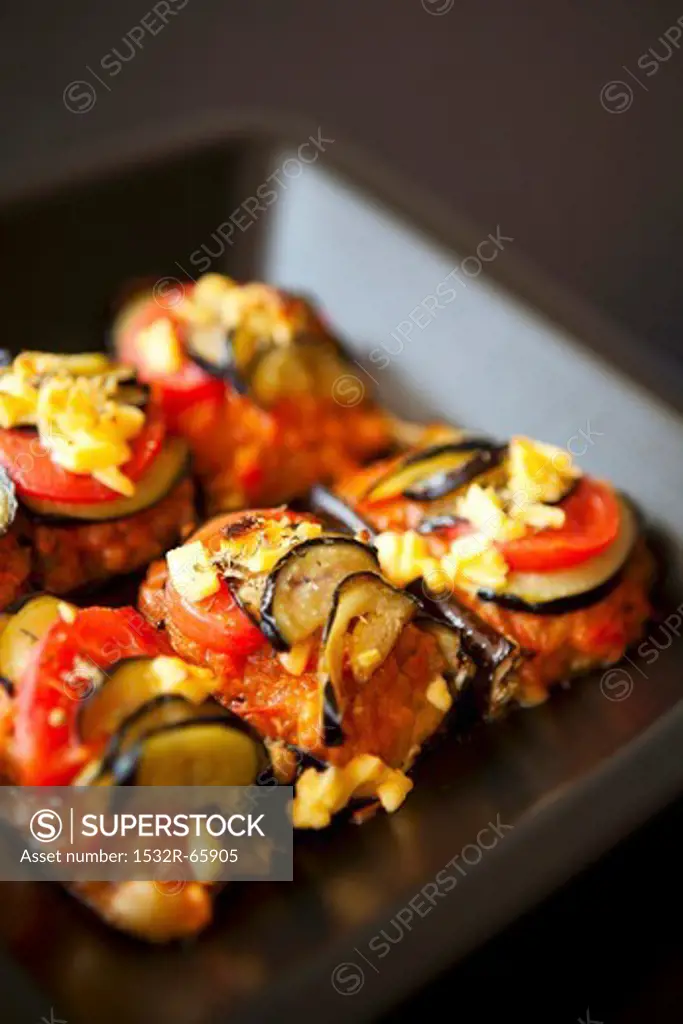 Baked Eggplant with Tomato