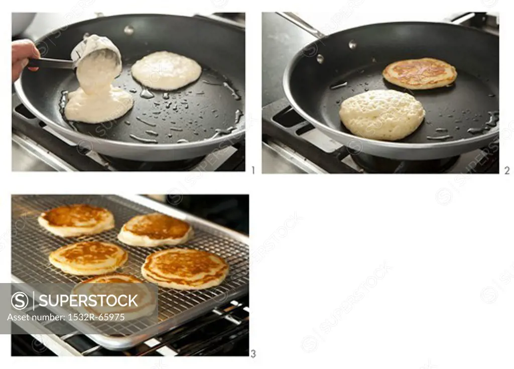 Pancakes being made (German voice-over)