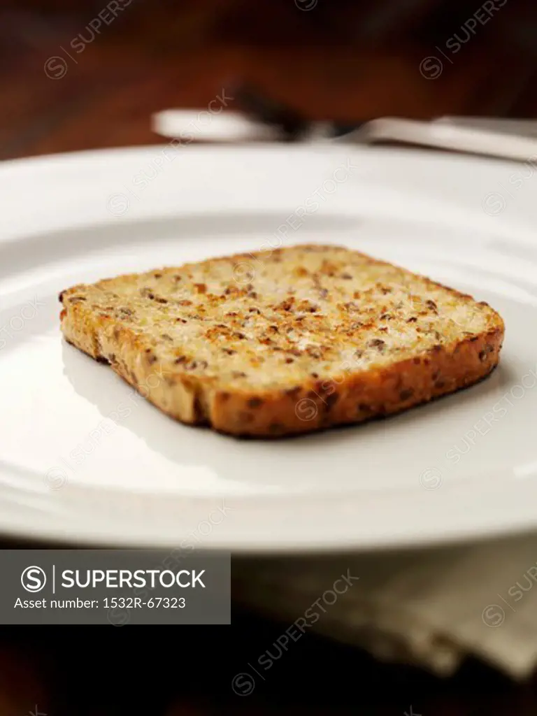 A piece of toast