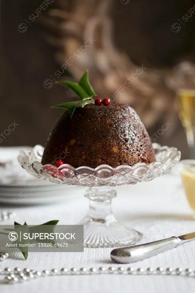 A plum pudding for Christmas