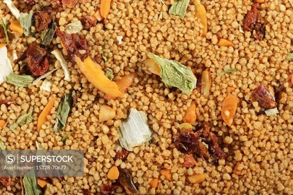 Couscous with ingredients
