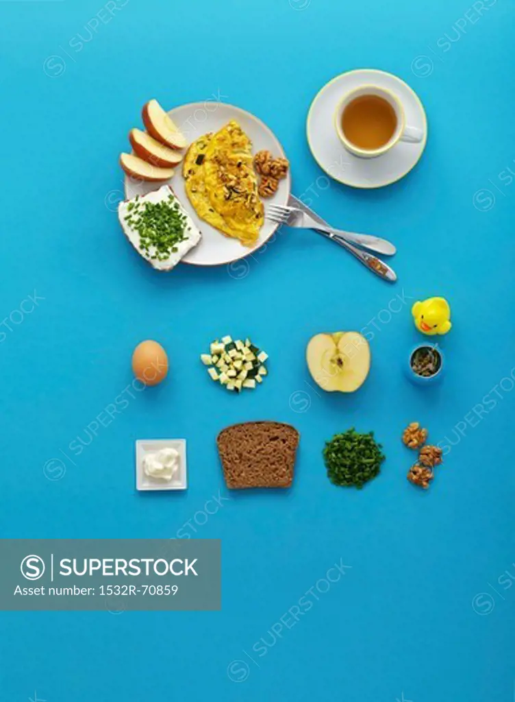 A healthy kid's breakfast