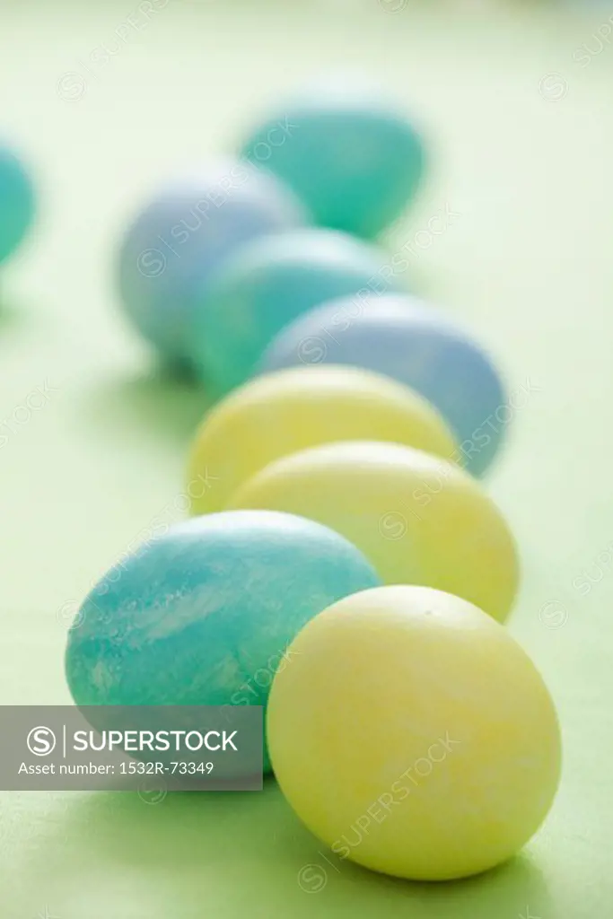 Pastel-coloured Easter eggs, 8/13/2013