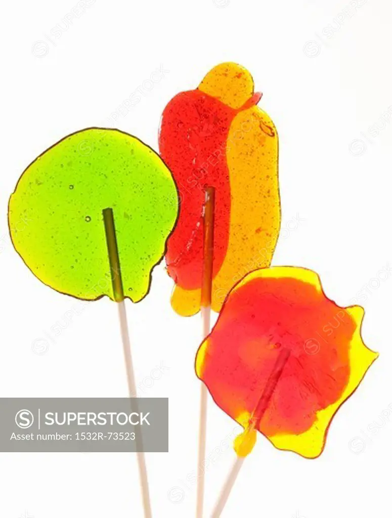 Colourful home-made lollipops, 8/21/2013