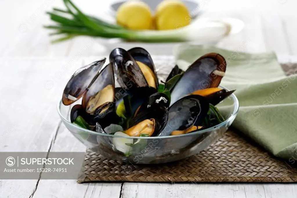 Mussels in vegetable stock, 9/23/2013