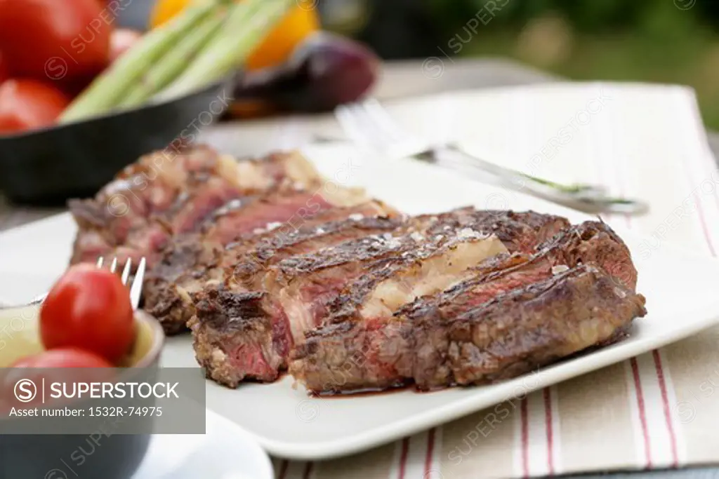 Barbecued beef steak, 9/24/2013