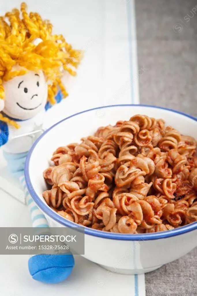 Tomato pasta for children, 10/18/2013