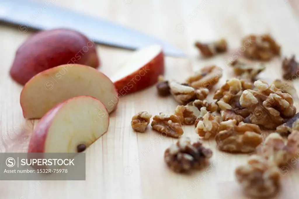 Sliced Apples and Chopped Walnuts, 11/7/2013