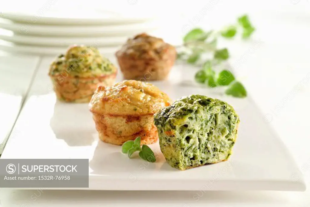 Broccoli and herb muffins, 12/2/2013