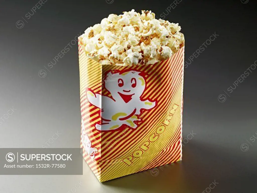 Popcorn in a paper bag, 1/9/2014