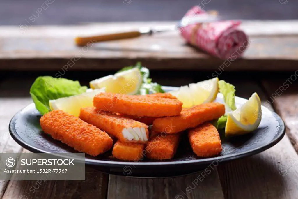 A plate of fish fingers, 1/9/2014