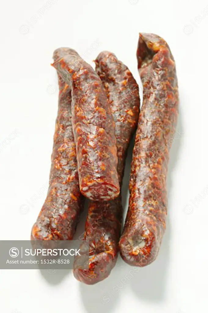 Four venison sausages
