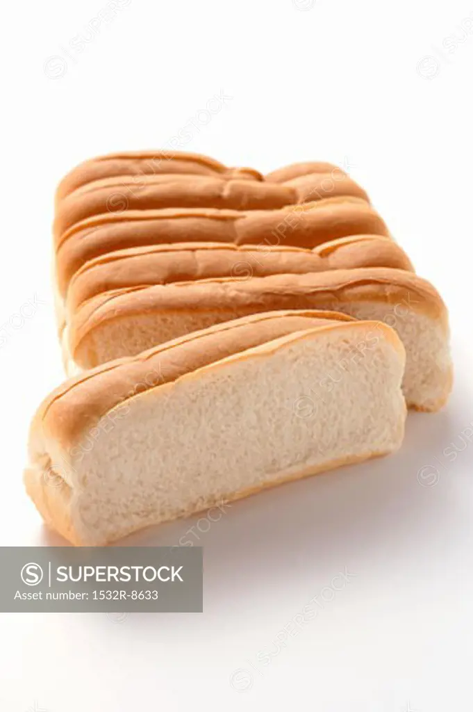 Bread rolls for hot dogs