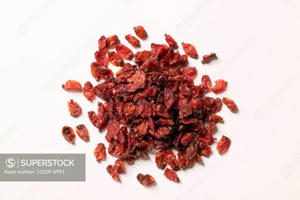 Dried barberry berries