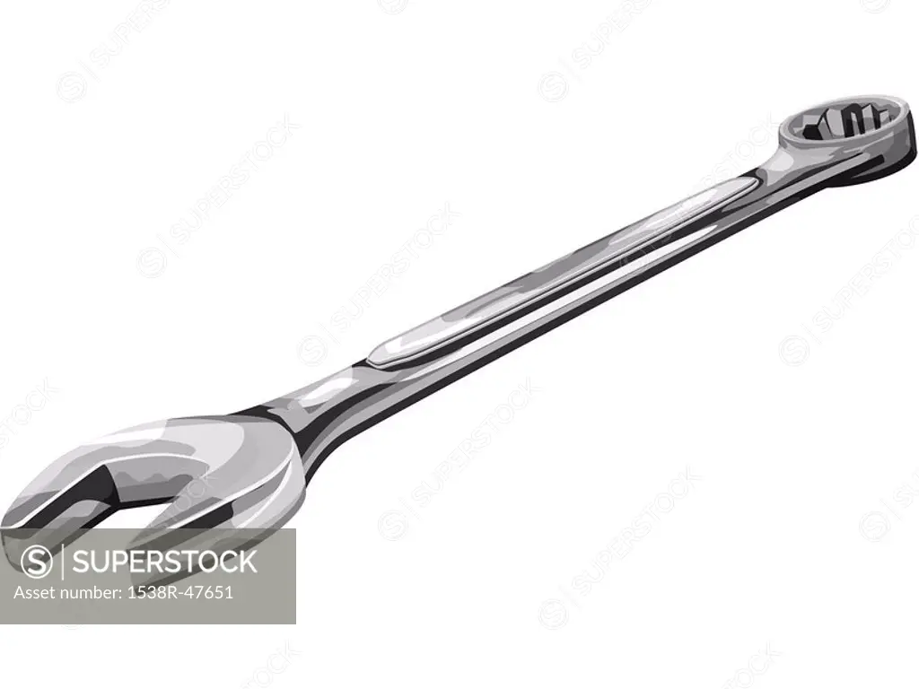 Illustration of a wrench