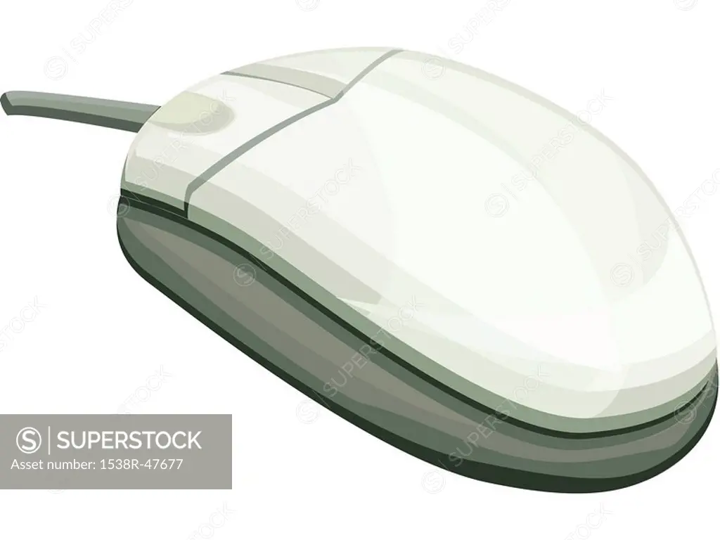 Illustration of a computer mouse