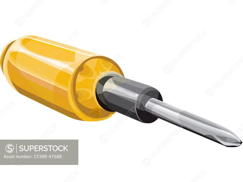 Illustration of a screwdriver