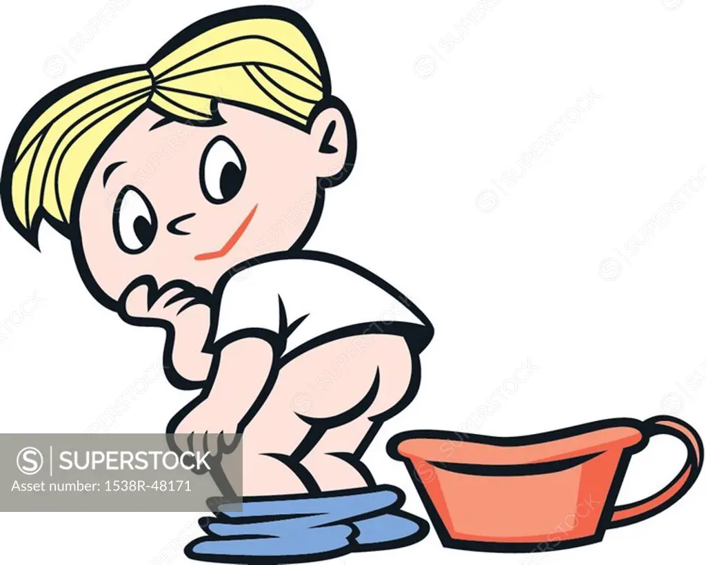 little boy potty training