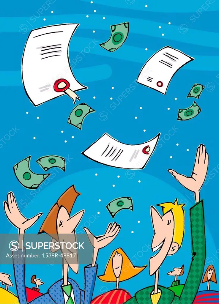 People reaching for free money dropping out of the sky