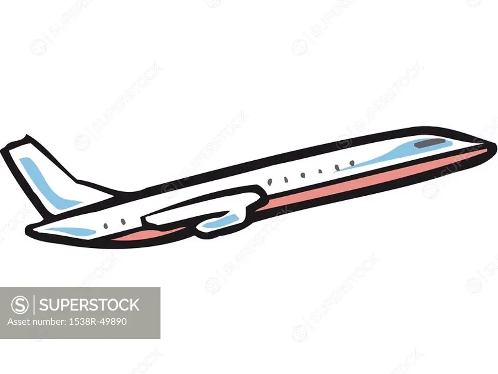 An illustration of an airplane