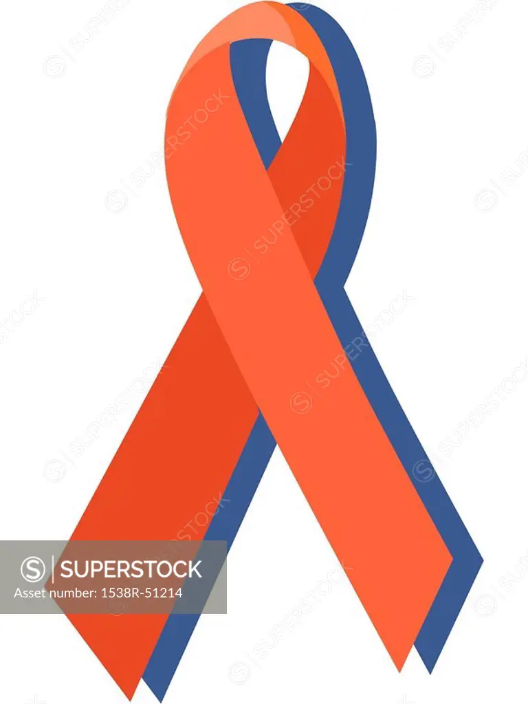Illustration of an AIDS ribbon