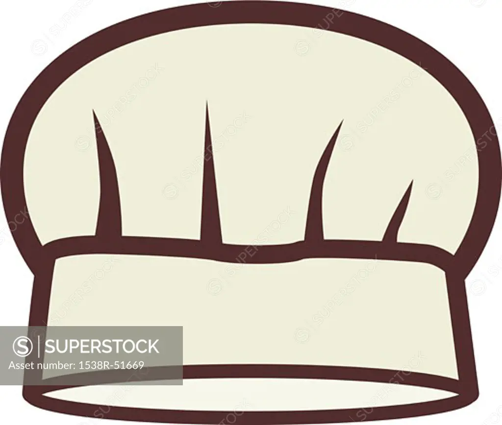 Llustration of a chefs hat