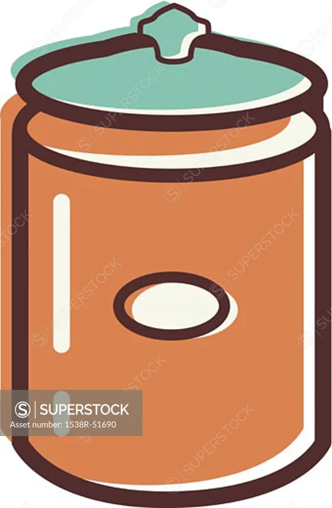 Illustration of a canister