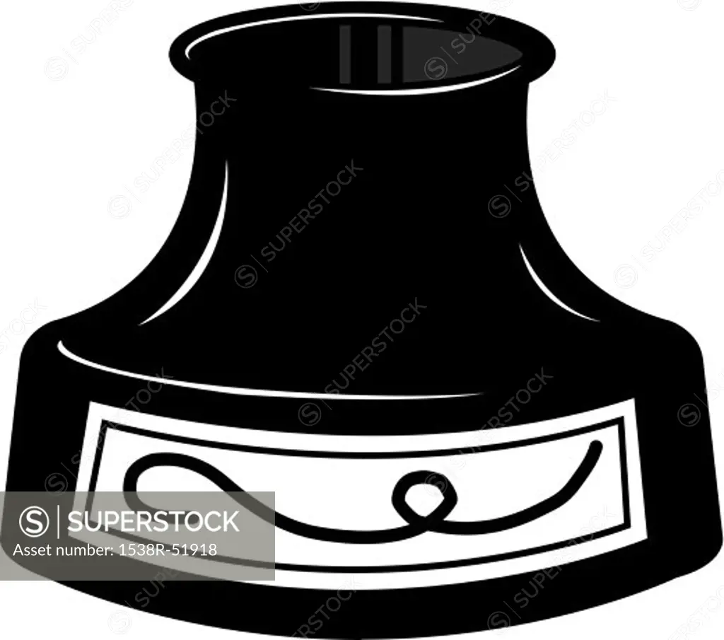 Illustration of an inkwell