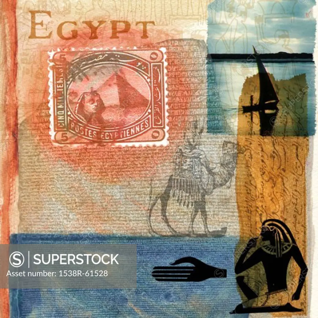 A poster promoting tourism in Egypt