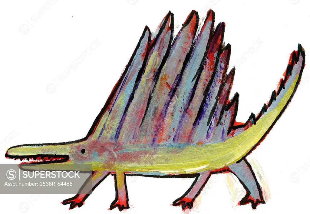 A Stegosaurus