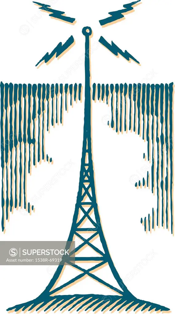 A radio tower