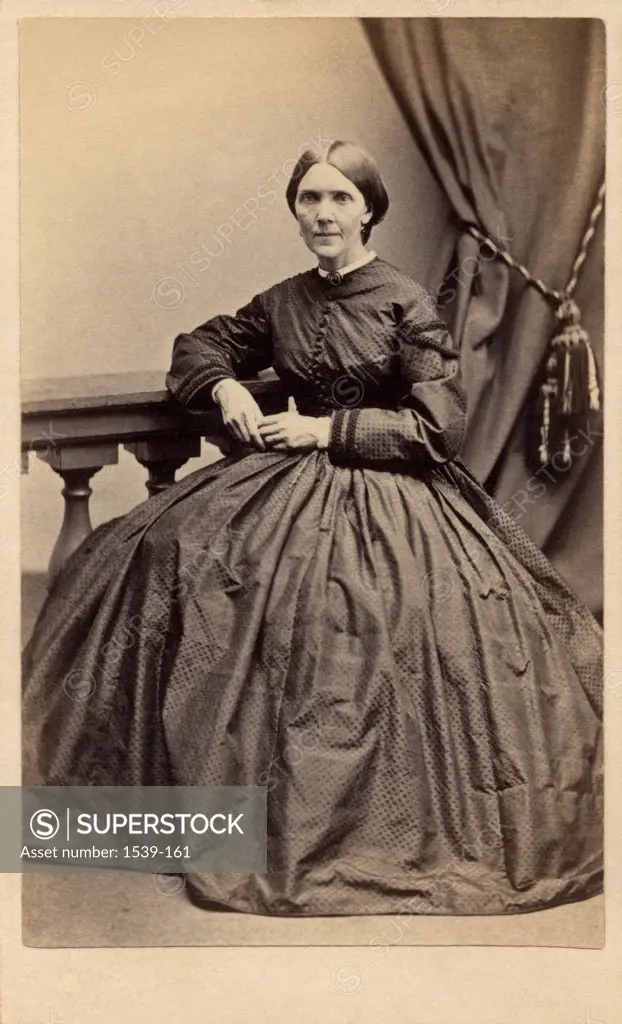 Portrait of a senior woman, c. 1861-1865