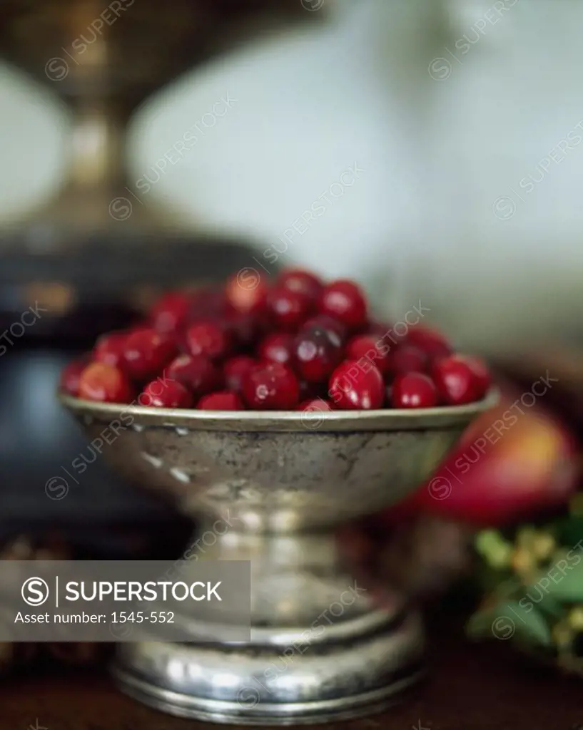 Close-up of berries in a bowl