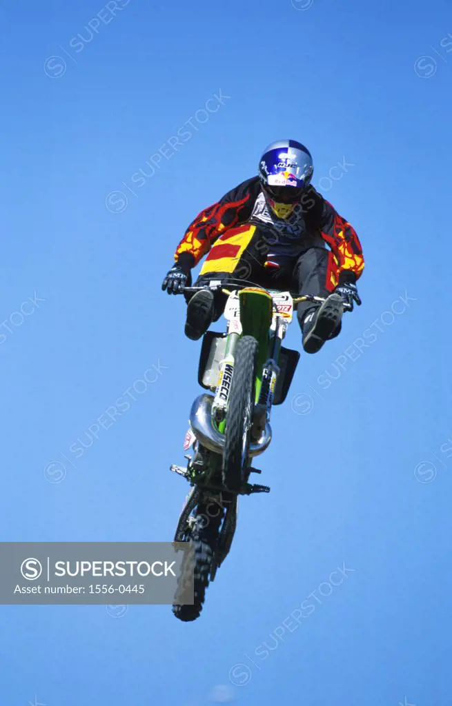 Motocross action