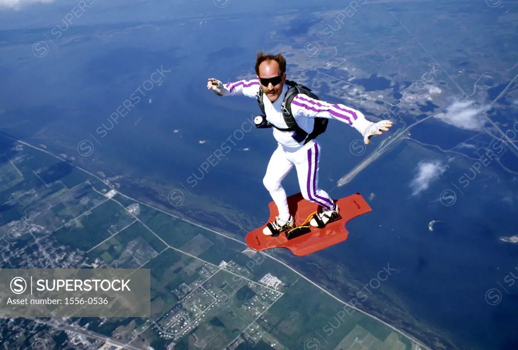 Skysurfing, Florida, USA