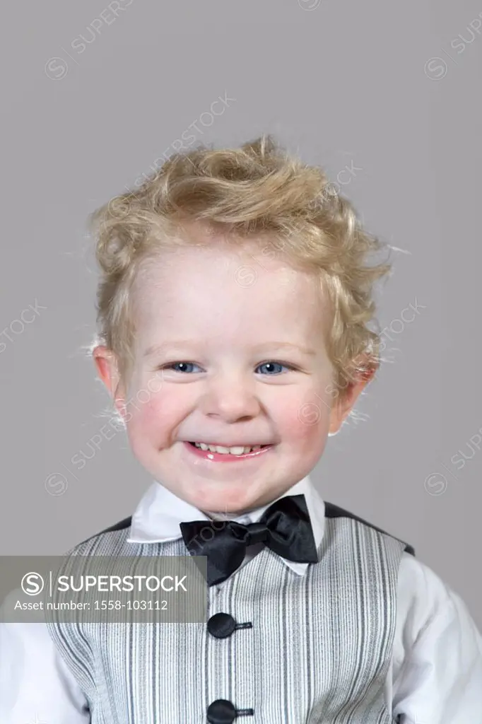 boy, smiling, shirt, fly, portrait,    Child portrait, child, toddler, 4 years, blond, curls, eye color blue, cutely, nicely, dearly, grinning, cheerf...