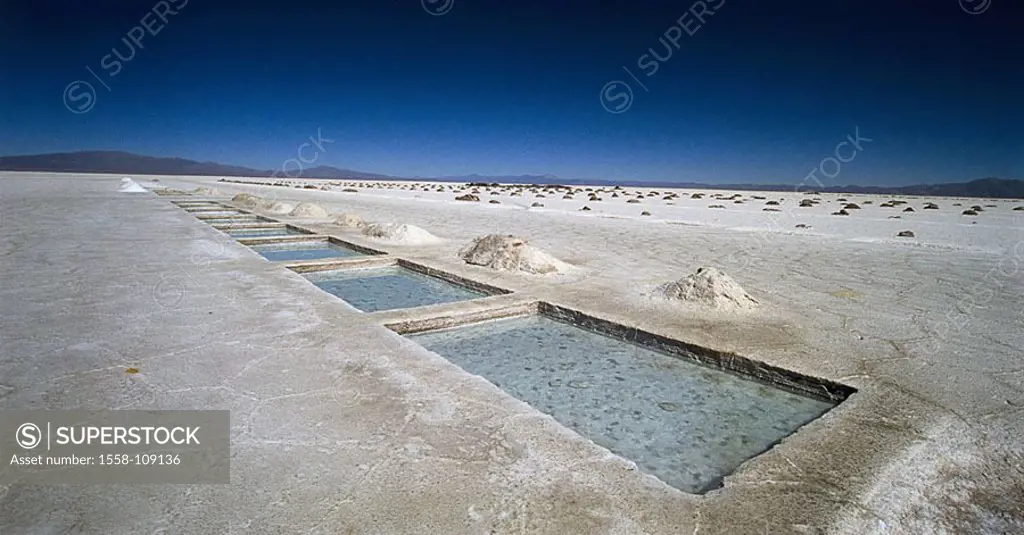 Argentina, Quebrada de Humahuaca, Atacama-Wüste, salt-reduction, Latin America, South America, province Jujuy, Andes, desert Atacama, salt-desert, sal...