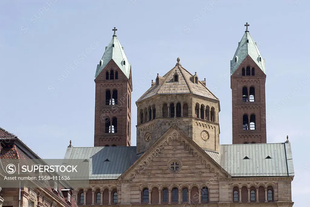 Speyerer, cathedral, builds 1030-1061, since Speyer, 04/2006, 1981 world-culture-inheritances, Rhineland-Palatinate